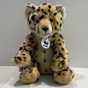 Build-A-Bear Cheetah Plush - Tan and Black
